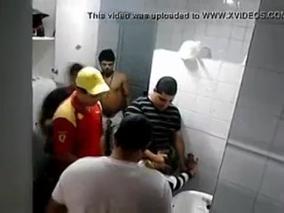gang bang in toilet